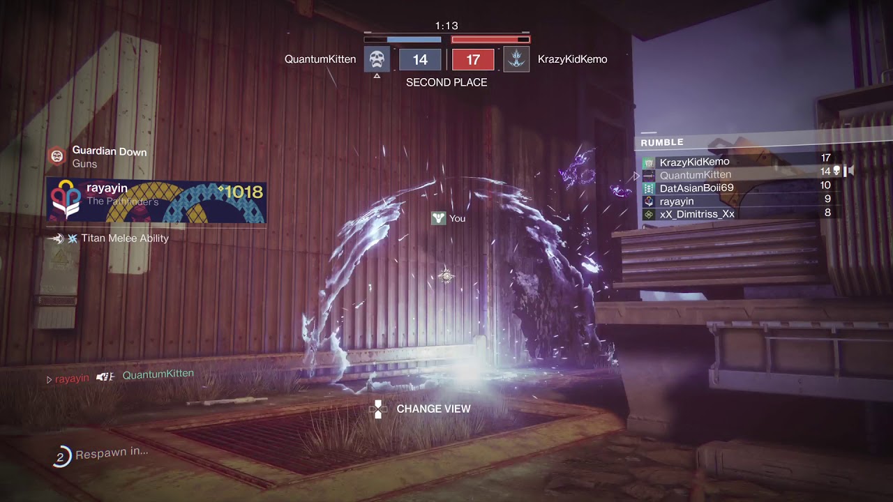 Destiny Rumble Win! YouTube
