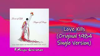 Freddie Mercury - Love Kills | Original 1984 Single Version