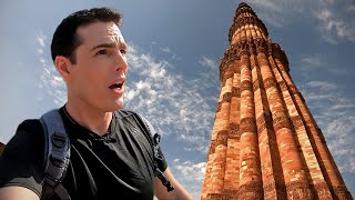800 Year Old Stone Tower in Delhi, India