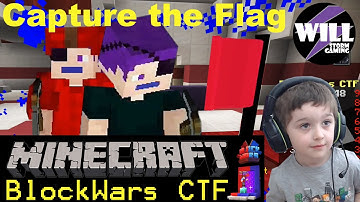 Cubecraft Server BlockWars CTF  |  Capture the Flag 4v4 Minecraft How to win!