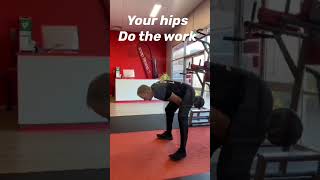 THE KETTLEBELL SWING - it’s not a squat - it’s a hip hinge