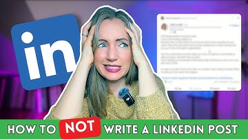 How to NOT Write a LinkedIn Post To Go Viral #linkedin #linkedintips
