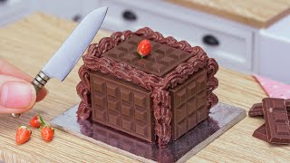 Satisfying Softest Original Miniature Chocolate Cake Recipe  Decoration Ideas of Mini Bakery