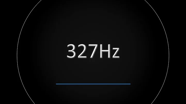 327Hz Mid Range Frequency BURP (Test Tone)