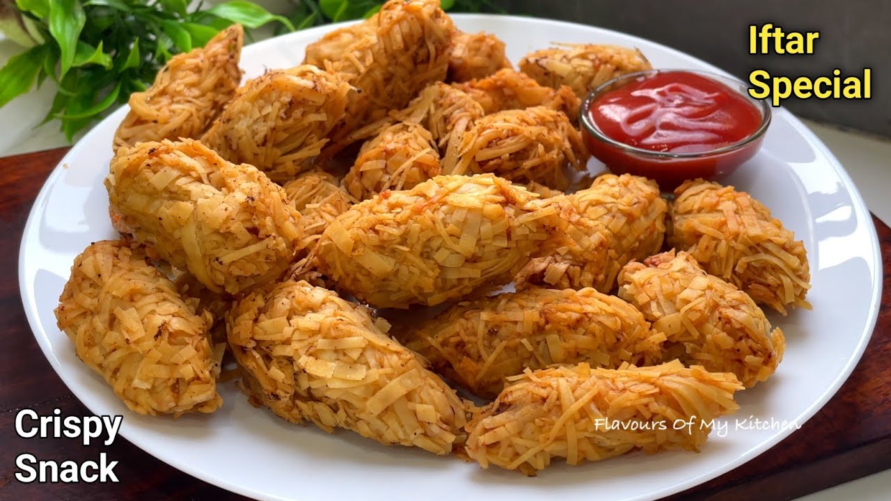 Ramzan Special New Thread Chicken Recipe | रोजेदारों के लिए इफ्तार में क्रिस्पी थ्रेड चिकन कैसे बनाए