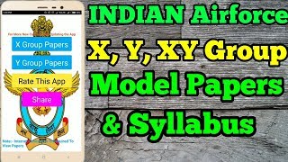 Indian Airforce x and y group papers and syllabus screenshot 4