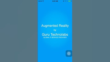 Augmented Reality : Image decryption  ll Guru Technolabs