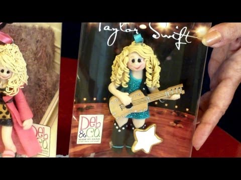 Deb Shares Her Handmade Celebrity Ornaments Made F...