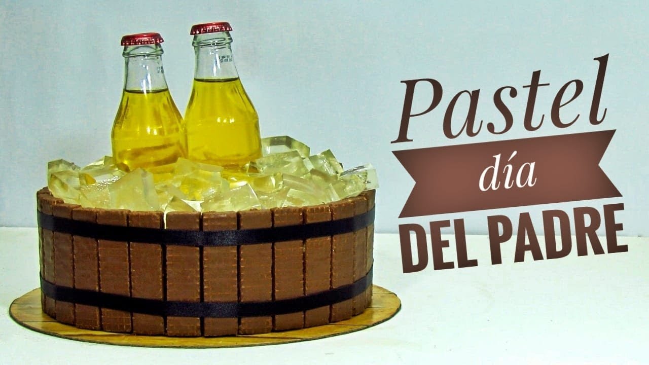 DECORACIÓN DE PASTEL | DÍA DEL PADRE | EL COCINA - YouTube