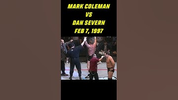 Was Prime Mark Coleman Unstoppable 🤔 #ufc