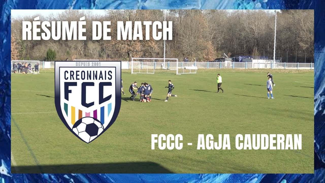 RSUM  FCC Cronnais vs AGJA Caudran Dpartemental 2 Gironde