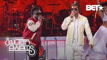 Wale Performs “On Chill” and “Sue Me” With Jeremih & Kelly Price! | Soul Train Awards ‘19