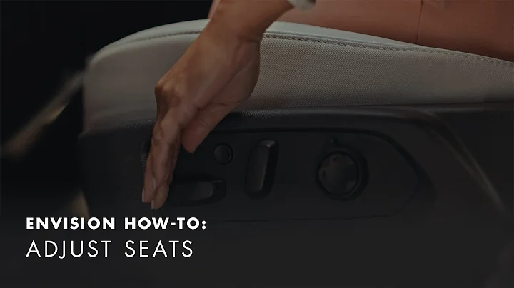 How To Adjust Seats | Buick Envision How-To Videos