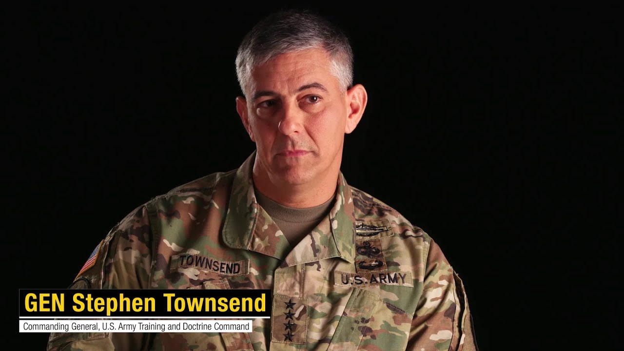 Gen Stephen Townsend Trust Youtube