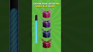 choose one Button Pink, Purple or Blue 💗💜💙 Test Your Luck Challenge 😱