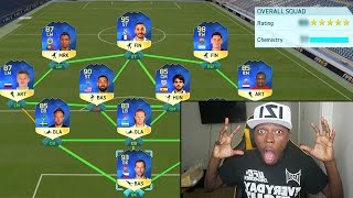 THE "NEW" IMPOSSIBLE FULL TOTS FUT DRAFT !!! FIFA 16