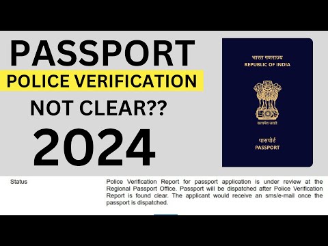 passport police verification not clear 2024 -passport police verification process