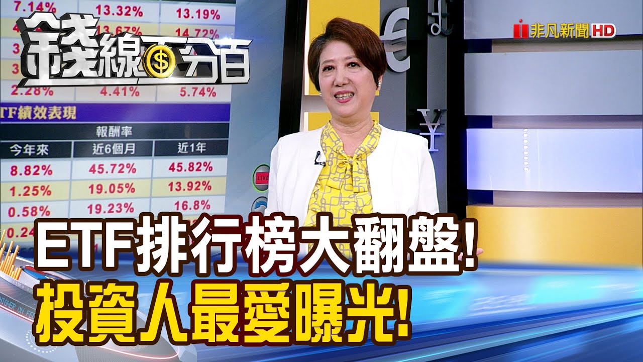 《ETF排行榜大翻盤! 投資人最愛曝光!》【錢線百分百】20260116-3│非凡財經新聞│
