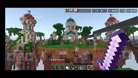 playing sky wars in the hive with HSD -SHADER 🤩