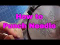 How to Punch Needle Embroidery