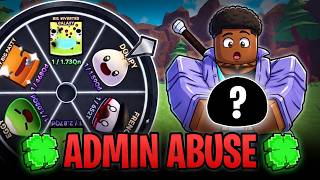 I Got The CRAZIEST SLIMES In The Slime RNG Admin Abuse..