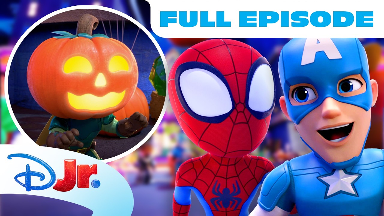 Spidey and The Avengers: Halloween Team-Up Full Episode! 🕷️💪 | Disney Jr.