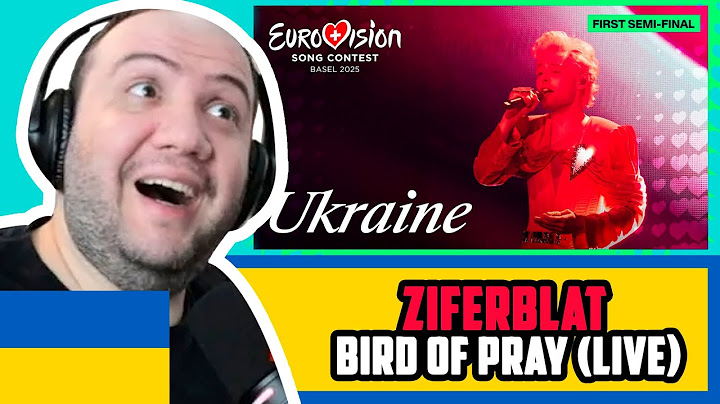 🇺🇦 Ziferblat - Bird of Pray (LIVE) Ukraine | First Semi-Final | Eurovision 2025 | T PAUL REACTS