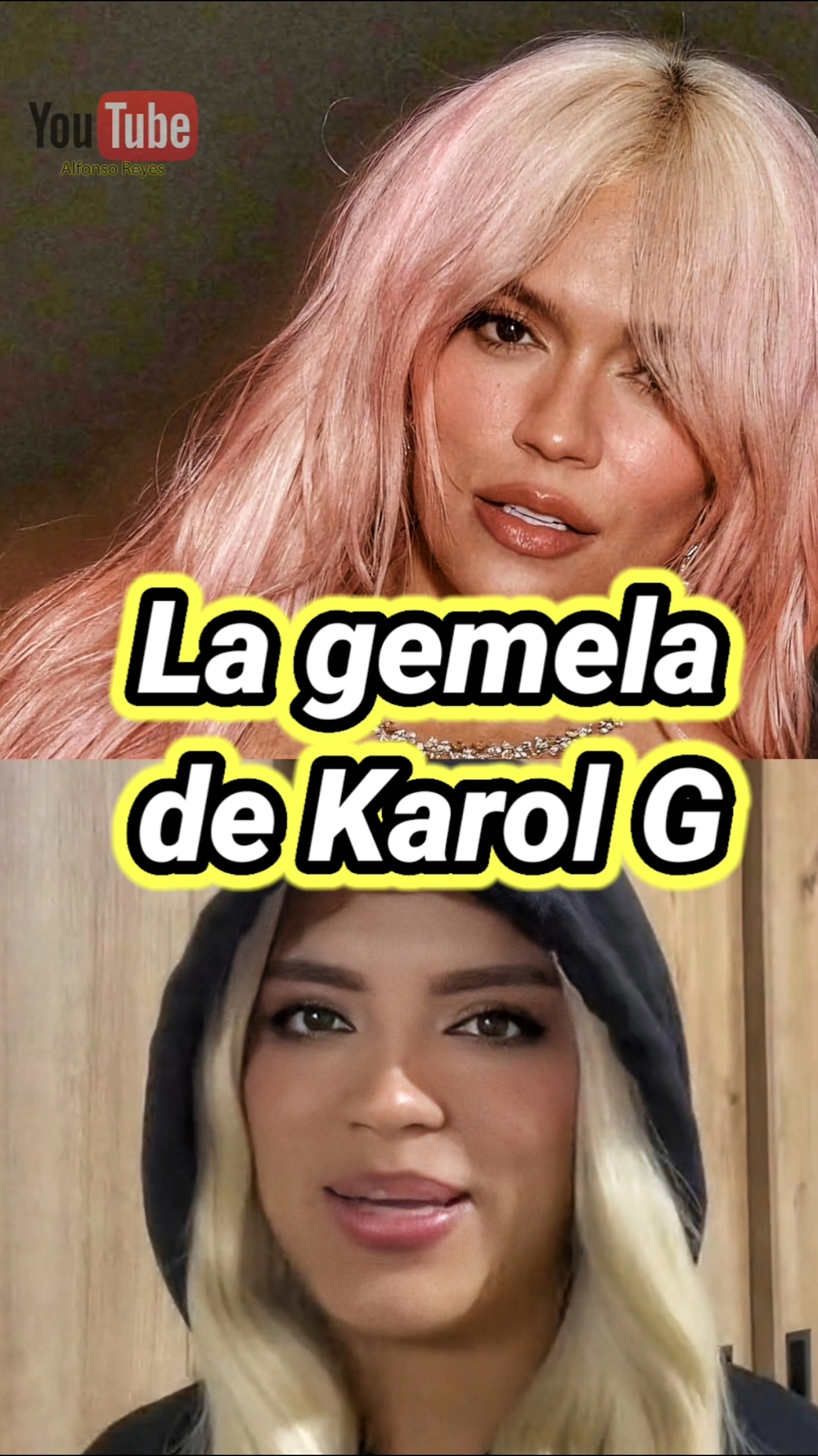 La gemela de Karol G. #karolg