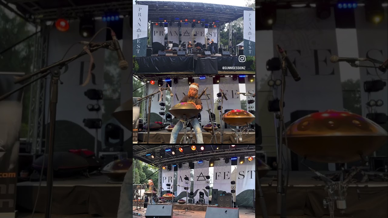 Sunnisessionz | #Pranafest MainStage 2023 #handpan #festival #music #prodigy #composer #newrelease