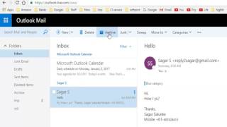 how to archive the mails in outlook webmail 365