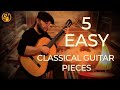5 easy classical guitar pieces by obscure composers