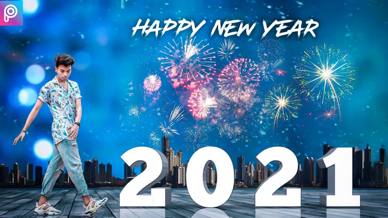 Happy New Year 2021 Photo Editing | PicsArt New Year Photo Editing | Pic...  | Happy new year photo, Happy new year background, Happy new year pictures