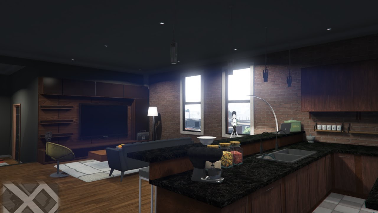 GTA V Interior: Downtown Appartment - Available NOW ! - YouTube