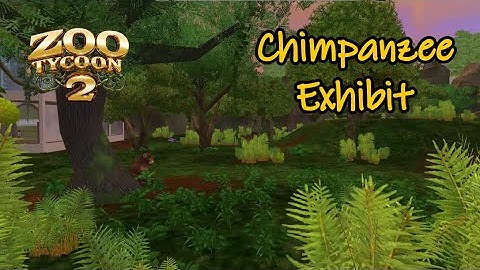 Zoo Tycoon 2: Chimpanzee Exhibit Speed Build