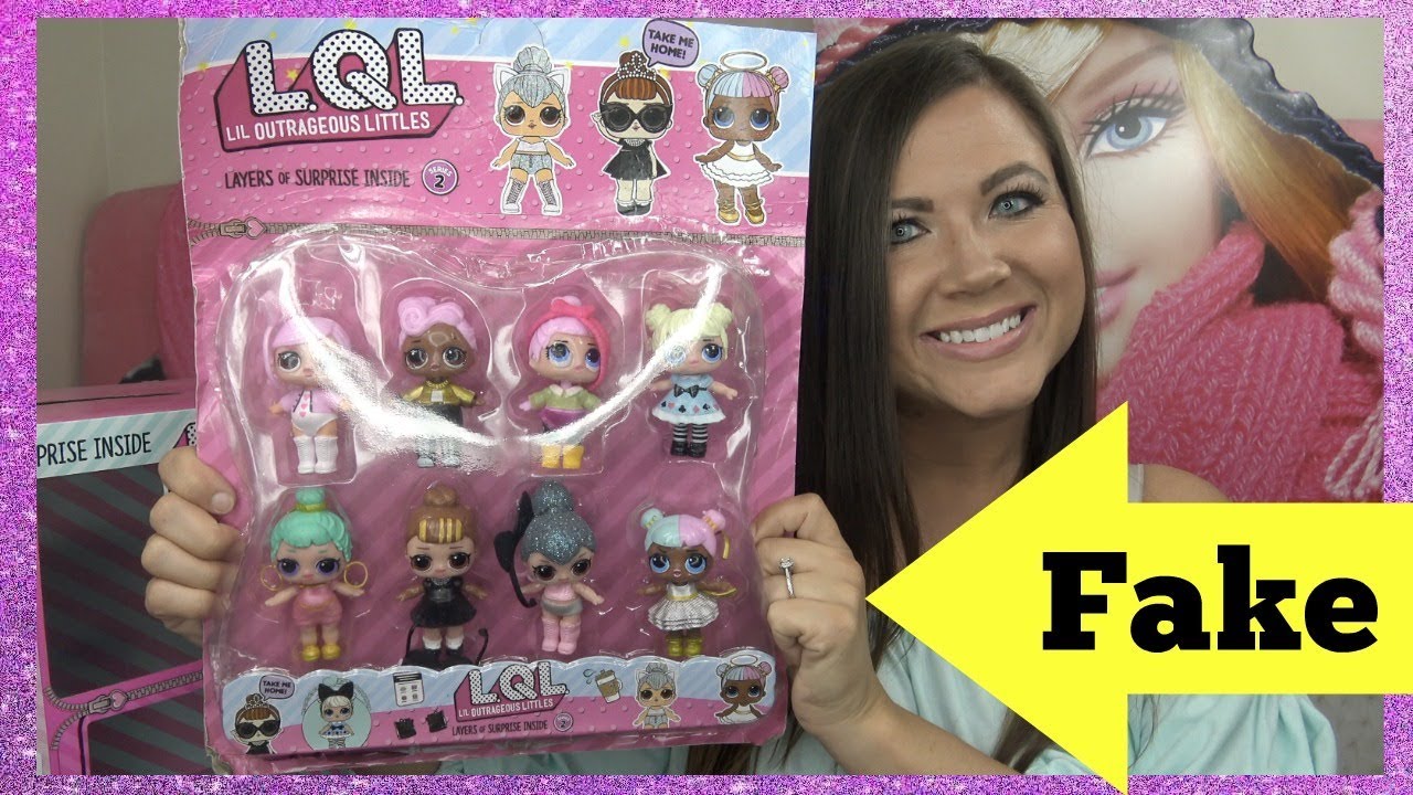 Fake LOL dolls Series 2 Wave 2 BIG SURPRISE LQL - YouTube