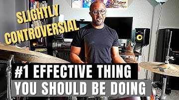 THE ONLY WAY YOU EVER HAVE TO PRACTICE | Jazz Drummer Q-Tip of the Week