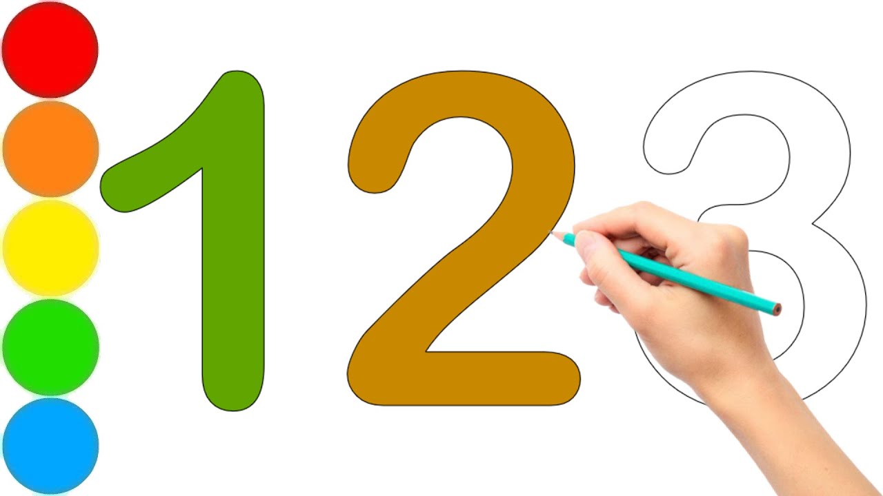 Numbers 123 Small One two three | 123 Numbers Counting | 123 learning for kids - YouTube