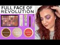 FULL FACE OF NEW MAKEUP REVOLUTION MAKEUP | LIZZIE DEMETRIOU