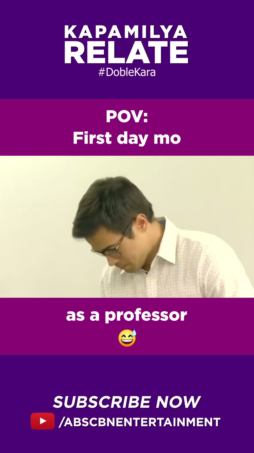 'Yung first day mo as a professor | Kapamilya Shorts
