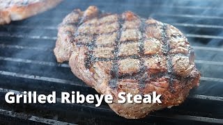 THE BEST Grilled Ribeye Steaks on Weber Kettle