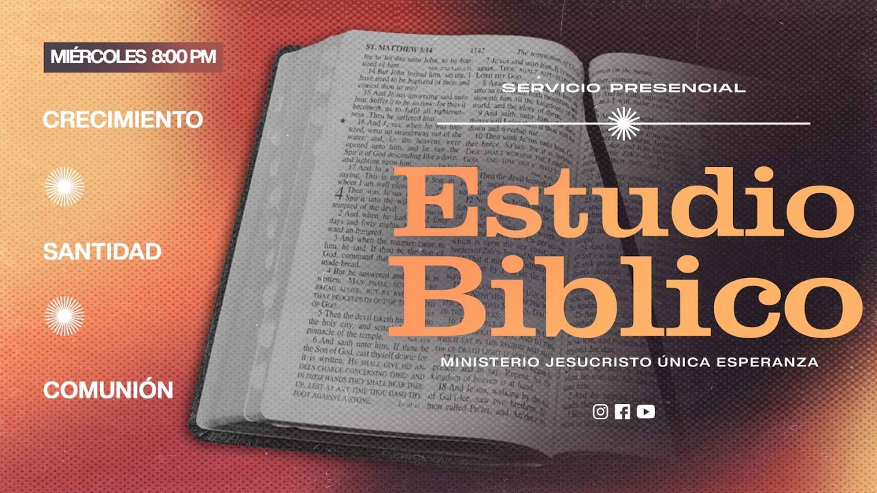 Culto de Estudio Bíblico | Obispo Ernesto Betancourt