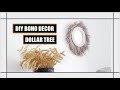 DIY BOHO DECOR WALL ART Dollar tree    (affordable &amp; easy) 2022