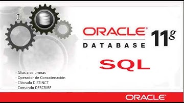 Uso de Alias, Operador de Concatenación y la Cláusula  Distinct en Oracle