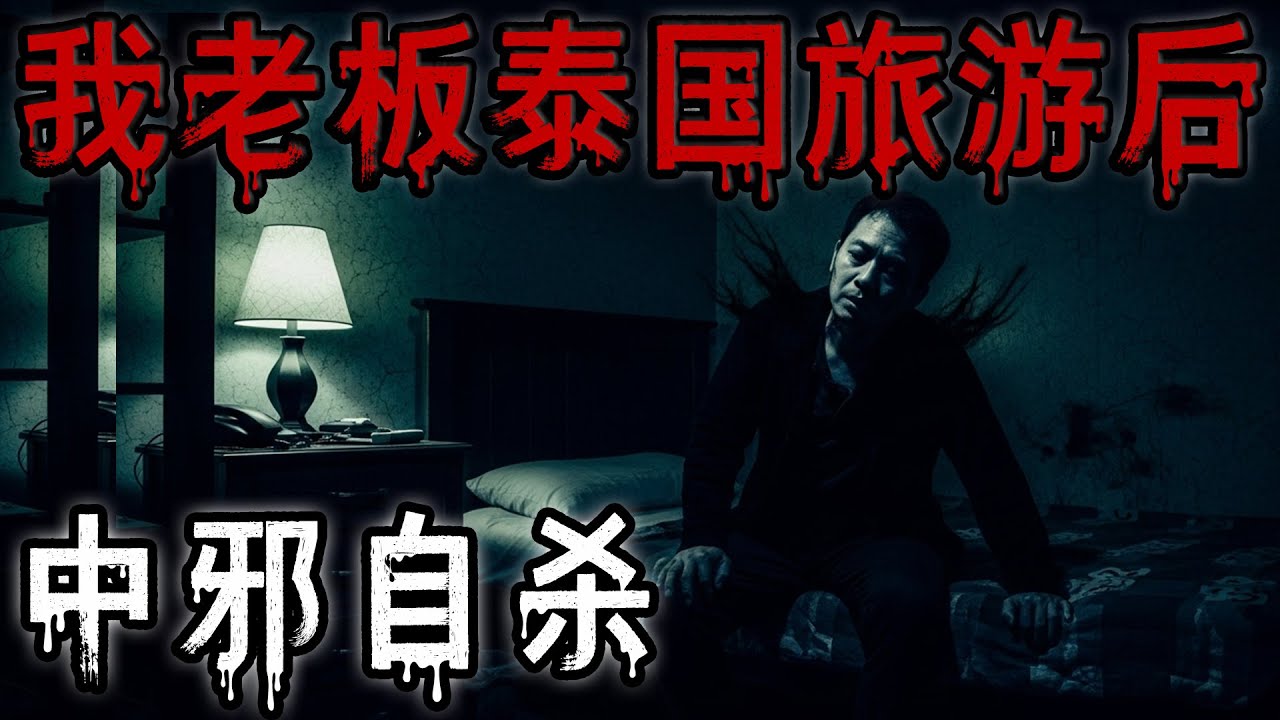 我老板去泰国旅游后中邪自杀|去世的媽媽知道我買房子了|在名校讀博遇到嚇人的事|鬼故事|恐怖故事|解压故事 #靈異事件 #北京 #助眠 #睡前故事 #噩梦 #懸疑故事 #horror #ghost