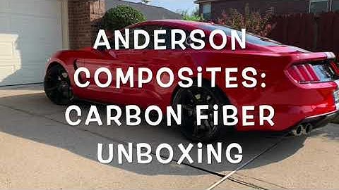 Finally!  My new Carbon Fiber Spoiler and Gurney Flap from Anderson Composites are in!