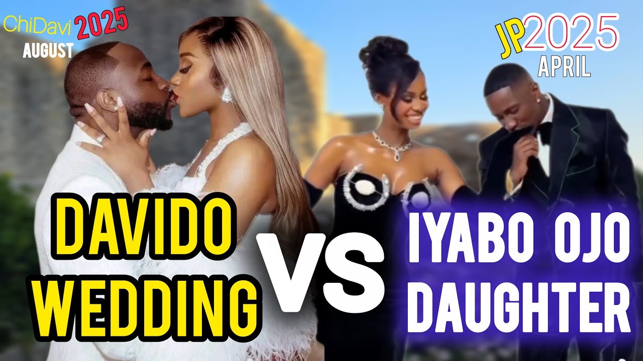 Davido wedding/Iyabo ojo daughter, Priscilla Adeleke 
