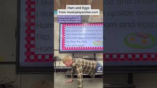 Ham and eggs: Camp Song #musicteacher #elementary #musicclass