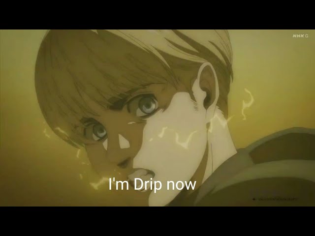 wallpapers Aot Drip Armin attack on drip armin s drip youtube