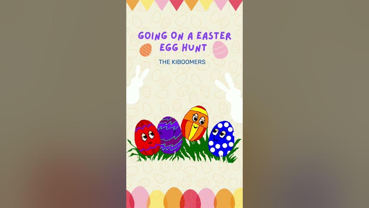 Going On A Easter Egg Hunt | The Kiboomers #shorts
