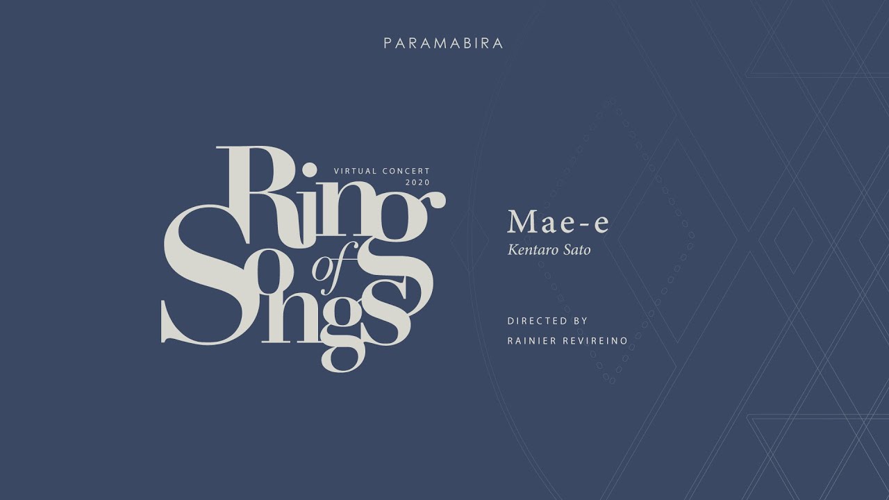 PARAMABIRA: Mae-e (Kentaro Sato) on Virtual Ring of Songs 2020